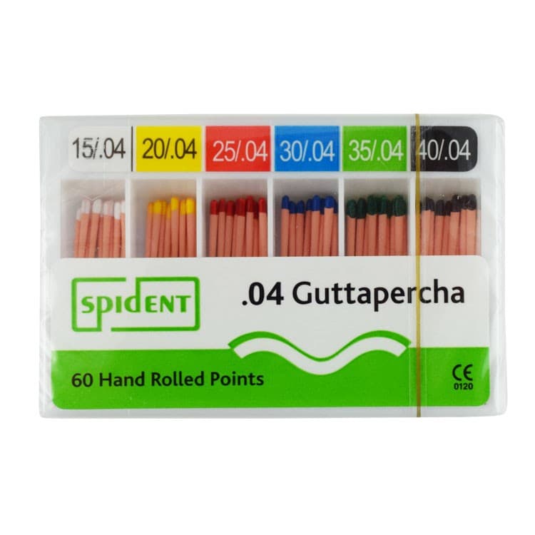 Ćwieki gutaperkowe o odchodzeniu .04 nr. 15 (Opak. 60 szt.) – oficiali Falcon Medical produkto nuotrauka