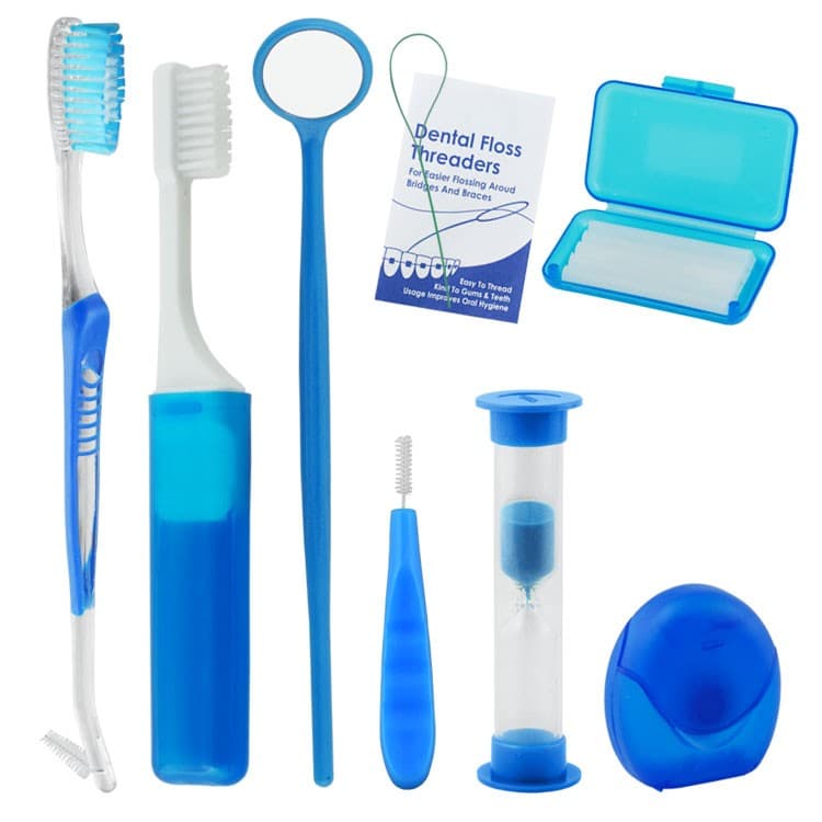 Orthodontic care kit purple – oficiali Falcon Medical produkto nuotrauka