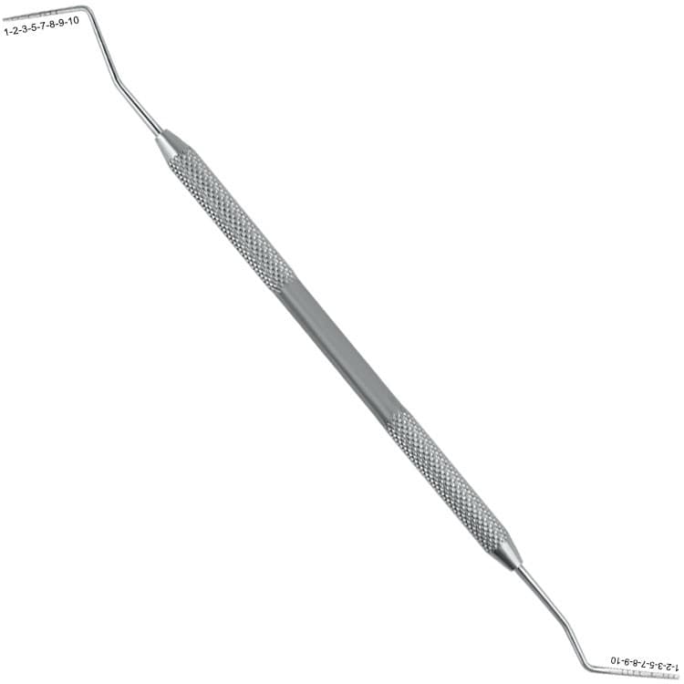 Classic-Round Probe Periodontal de Williams / Goldman-Fox – oficiali Falcon Medical produkto nuotrauka