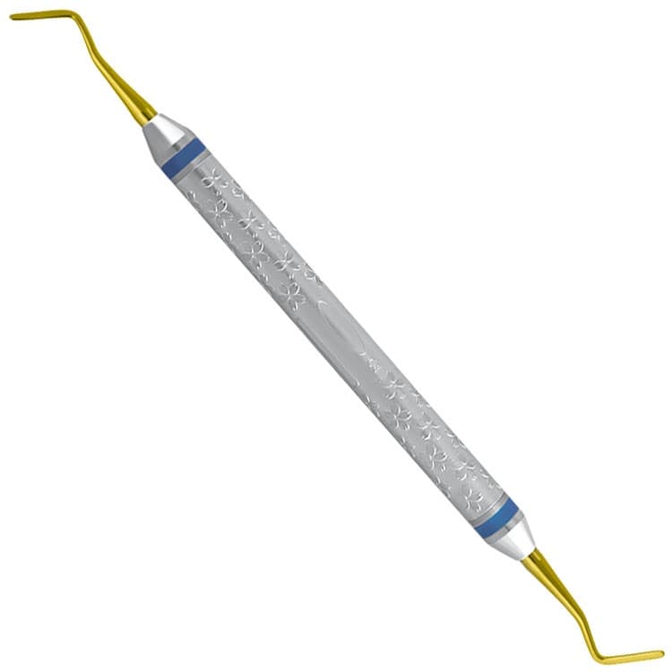 Flower-Line Filling instruments Goldstein-mini fig. 4, TIN coated – oficiali Falcon Medical produkto nuotrauka