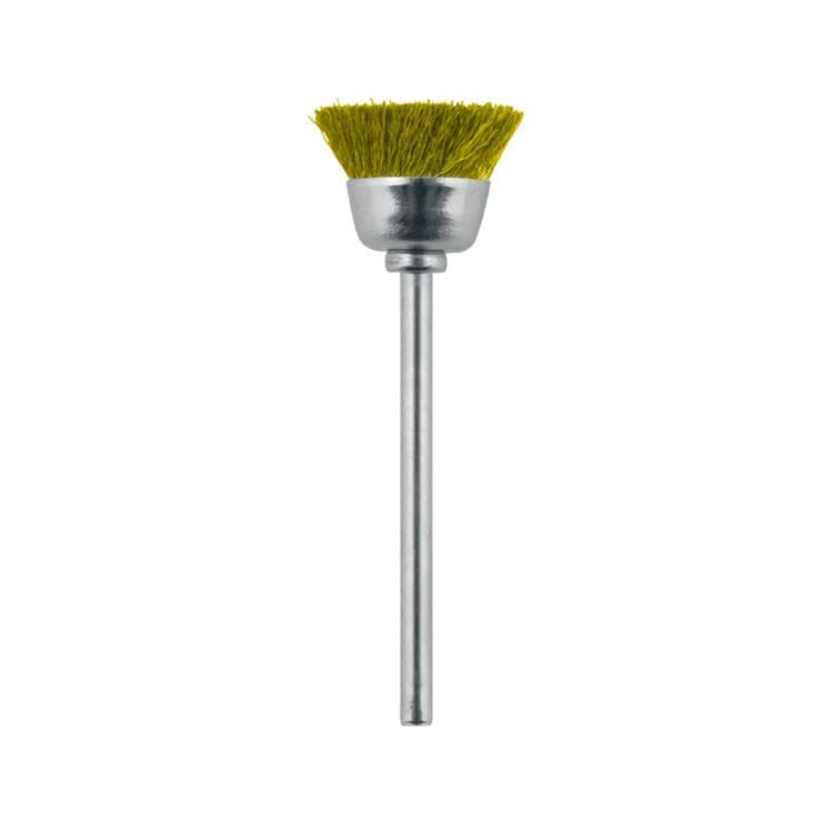 Cup brushes brass wire fine, trim 5 mm – oficiali Falcon Medical produkto nuotrauka