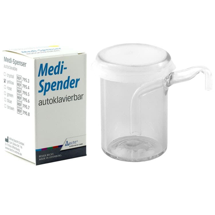 Medi-Spenser with silicone membrane clear autoclavable – oficiali Falcon Medical produkto nuotrauka