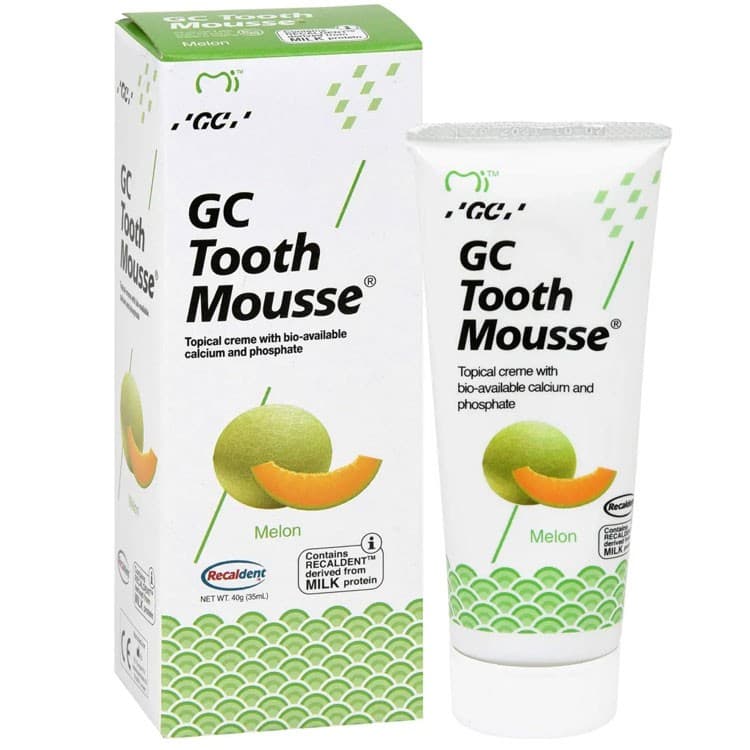 GC Tooth Mousse Melon 35ml – oficiali Falcon Medical produkto nuotrauka