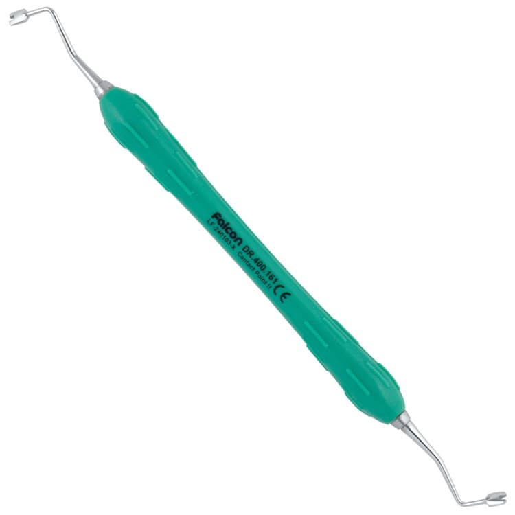 Easy-Color Compo-Art Contact-Point II Molar (Green) – oficiali Falcon Medical produkto nuotrauka