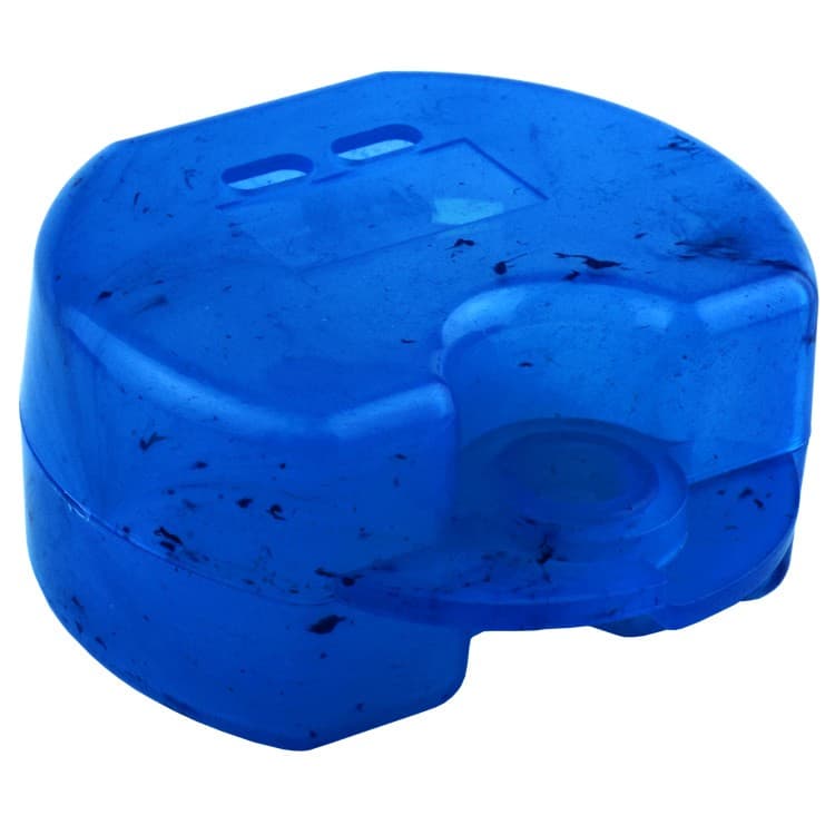 Retainer cases Euro maxi splash blue, 38 x 76 x 64mm (Pack of 10 pieces) – oficiali Falcon Medical produkto nuotrauka