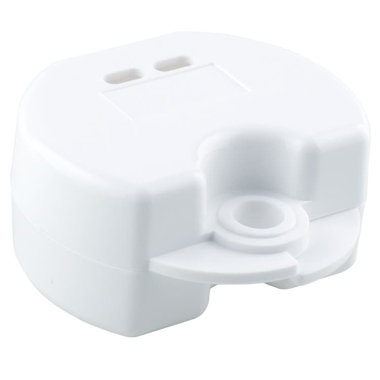 Retainer cases Euro maxi white, 38 x 76 x 64mm (Pack of 10 pieces) – oficiali Falcon Medical produkto nuotrauka