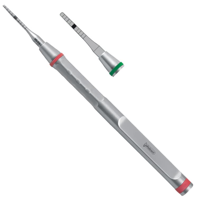 Condensing osteotome Straight 2.2-2.8 mm – oficiali Falcon Medical produkto nuotrauka